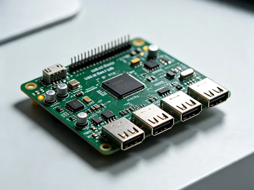 4口USB 3.2 Gen 1集线器PCBA